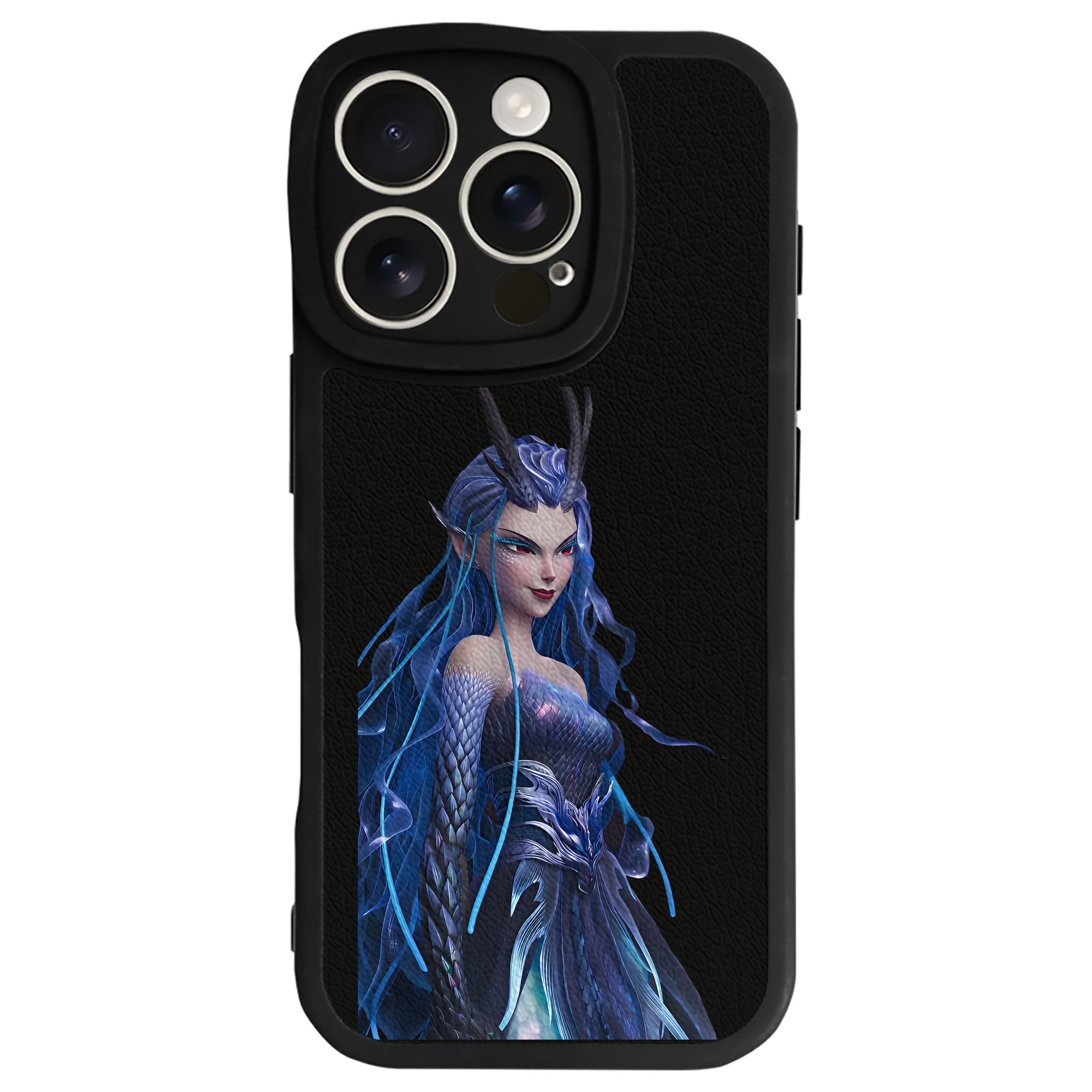 （画像用） Ne Zha 2 ナタ 魔童の大暴れ 【iPhone 16シリーズ対応】シリコンスマホケース（レザー調） 材質：シリコン